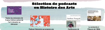 Sélection de podcasts en Histoire des Arts