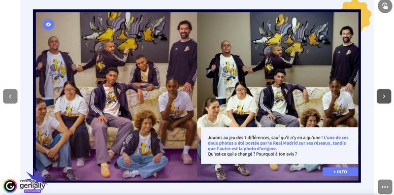 Deux photos dont une a été truquée