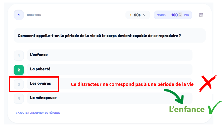 Exemple de questions