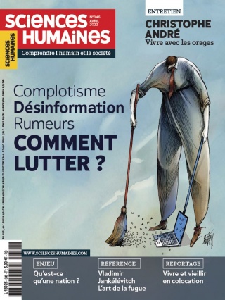 Couverture Sciences Humaines 346 avril 2022