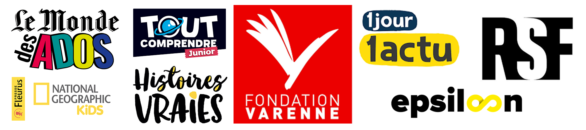 Bannière partenaires Médiatiks 2026