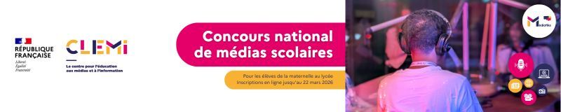 Bannière concours Médiatiks 2026
