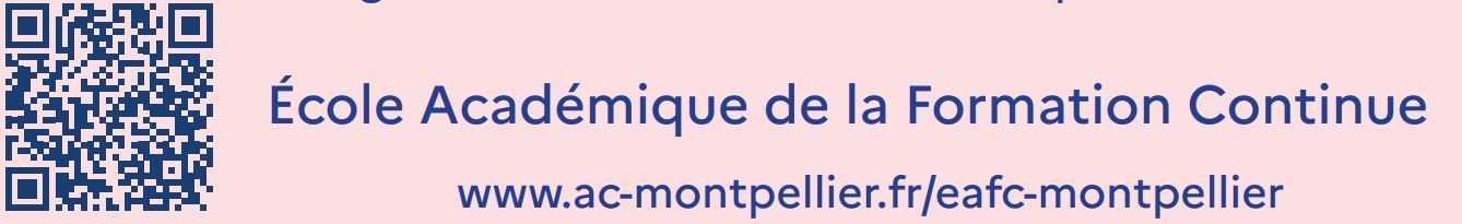 QR-Code d’accès au site de l’EAFC