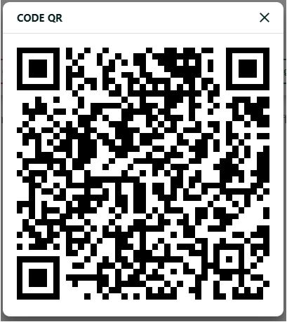 QR-Code d’accès à l’exemple