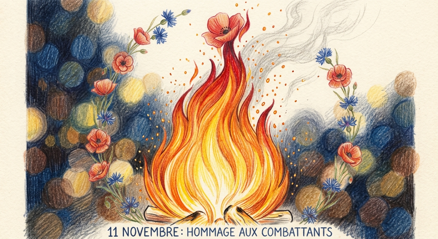 Flamme pour le 11 novembre