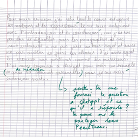exemple de réponse 2