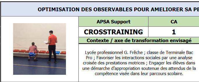 lien spen cross traiing