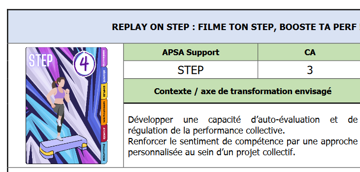 lien vers spen step