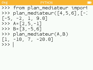 capture d'écran calculatrice numworks