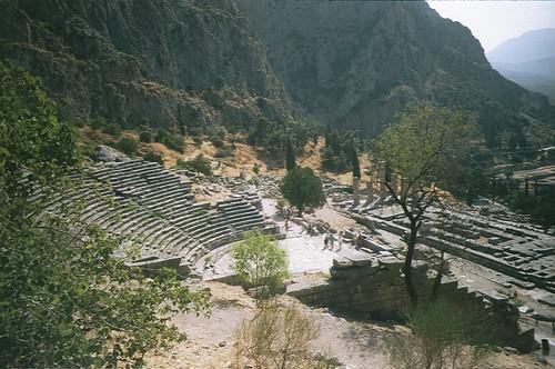 Le sanctuaire de Delphes