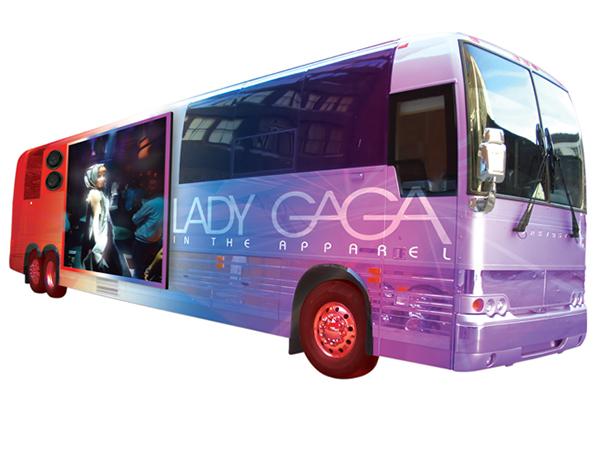 Bus de Lady Gaga