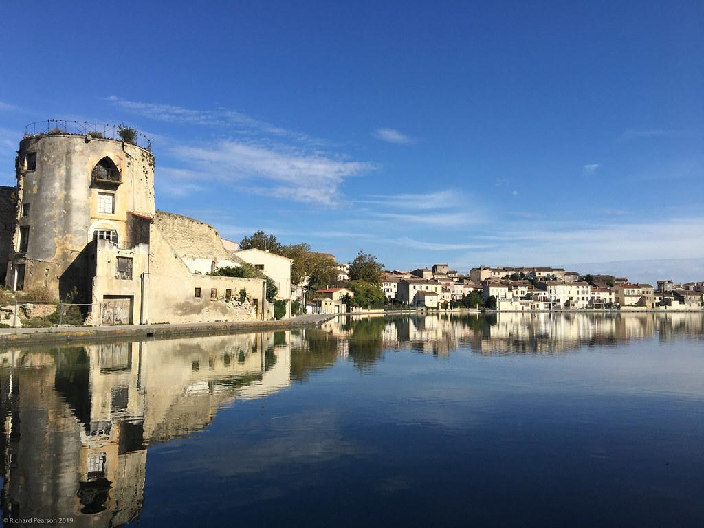 Le canal du Midi à Castelnaudary