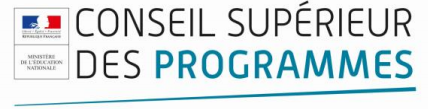 Logo Conseil Supérieur des Programmes