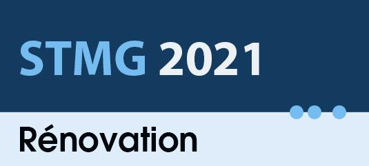 Logo de la rénovation STMG 2021