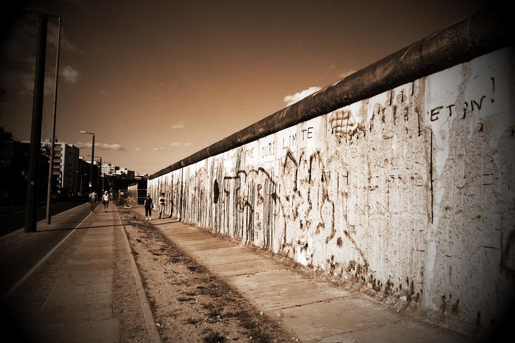 Le mur de Berlin