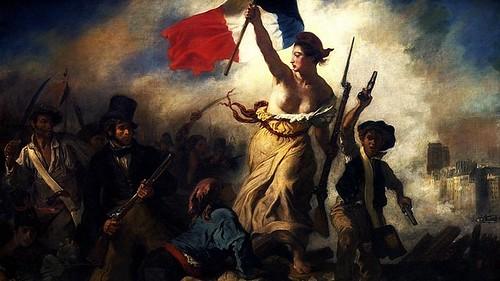 La liberté guidant le peuple - Ferdinand Victor Eugène Delacroix
