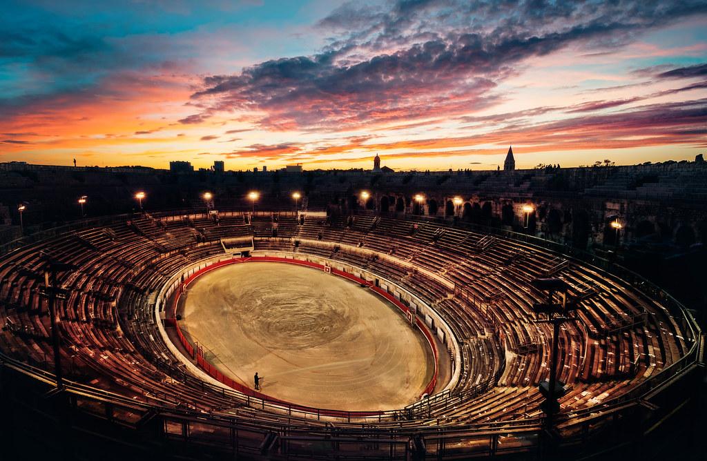 L'amphithéâtre de Nîmes