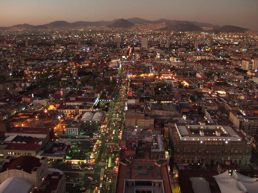 Mexico City de nuit