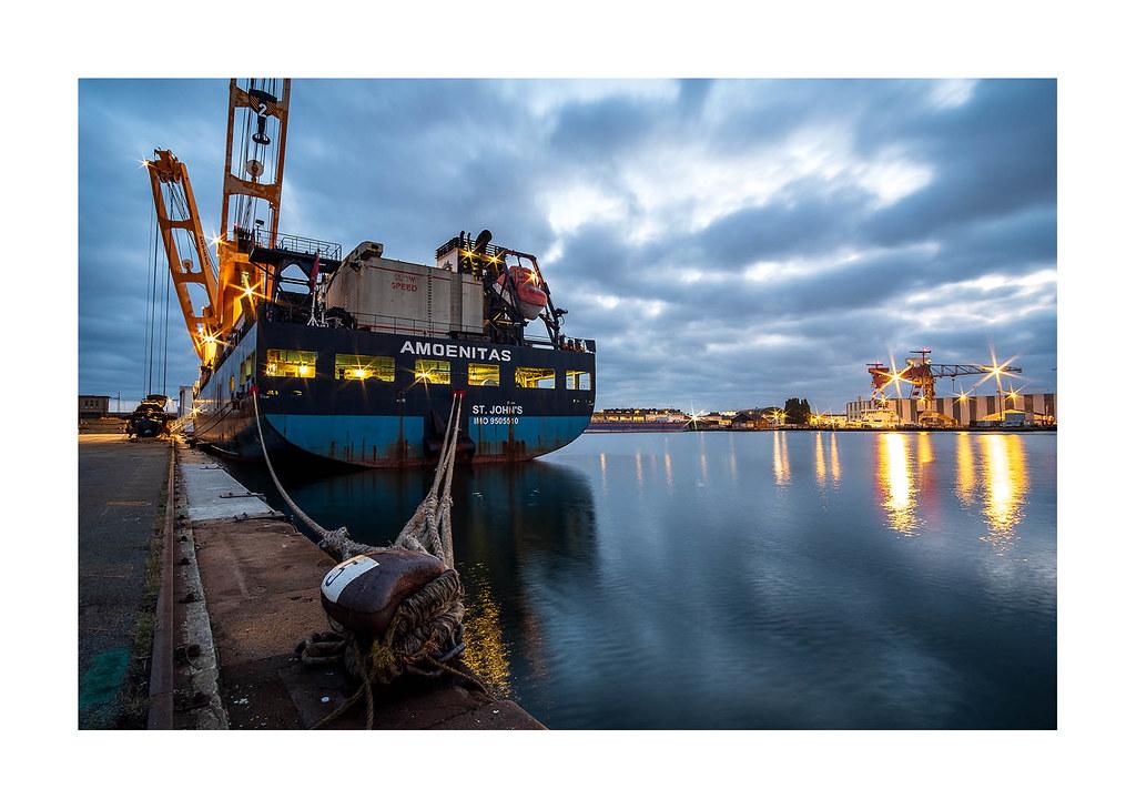 Le port de Saint-Nazaire