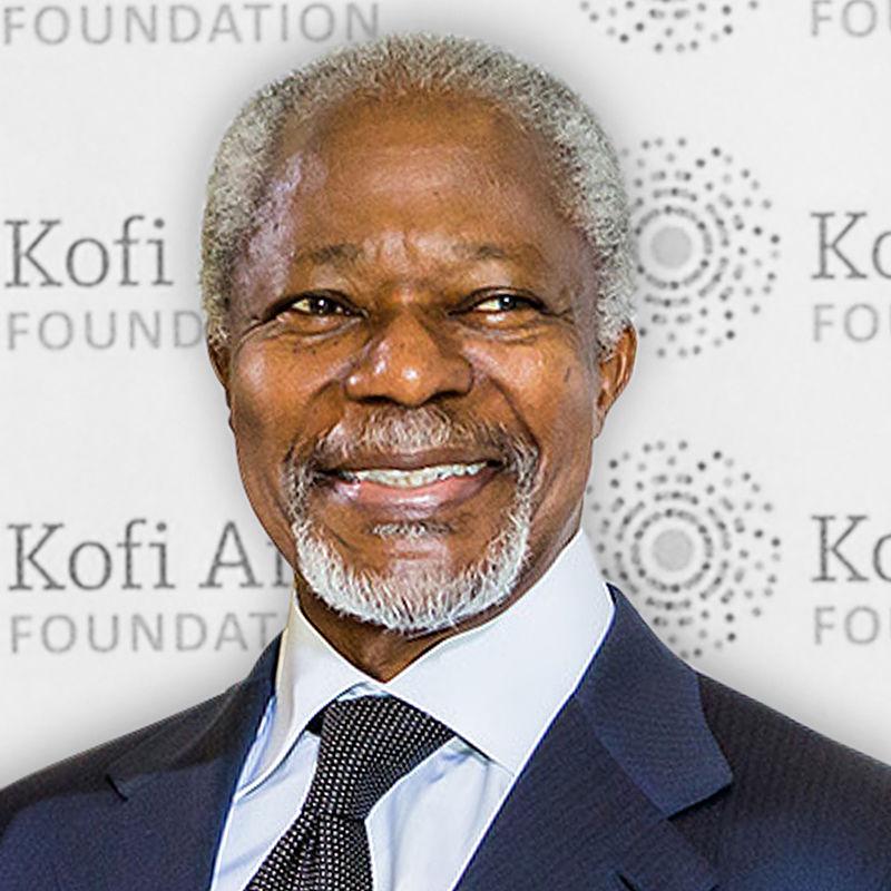 Portrait de Kofi Annan