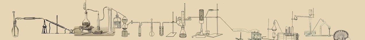 Dessin de matériels de laboratoire de chimie