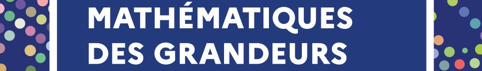 Logo première page du guide pratique Mathématiques des grandeurs