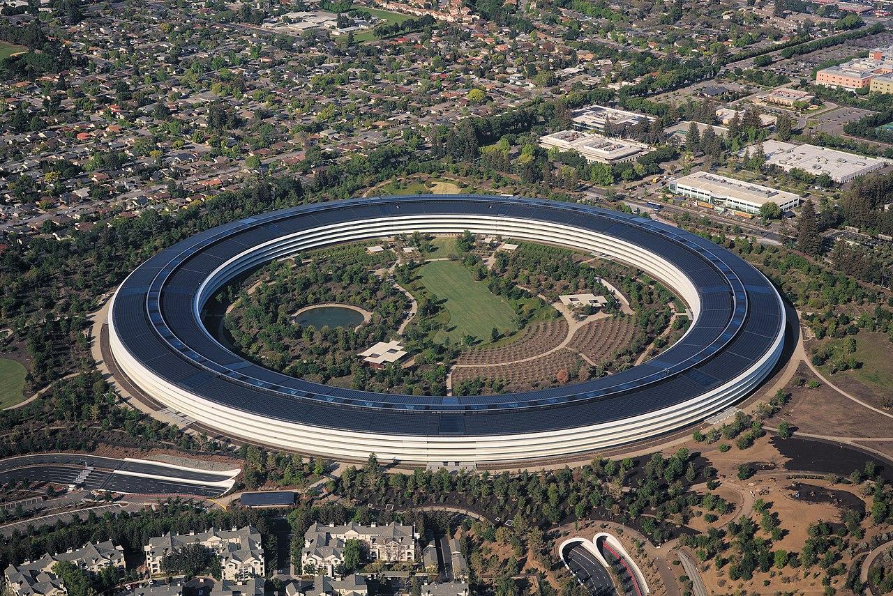 Le siège d'Apple à Cupertino (Silicon Valley)