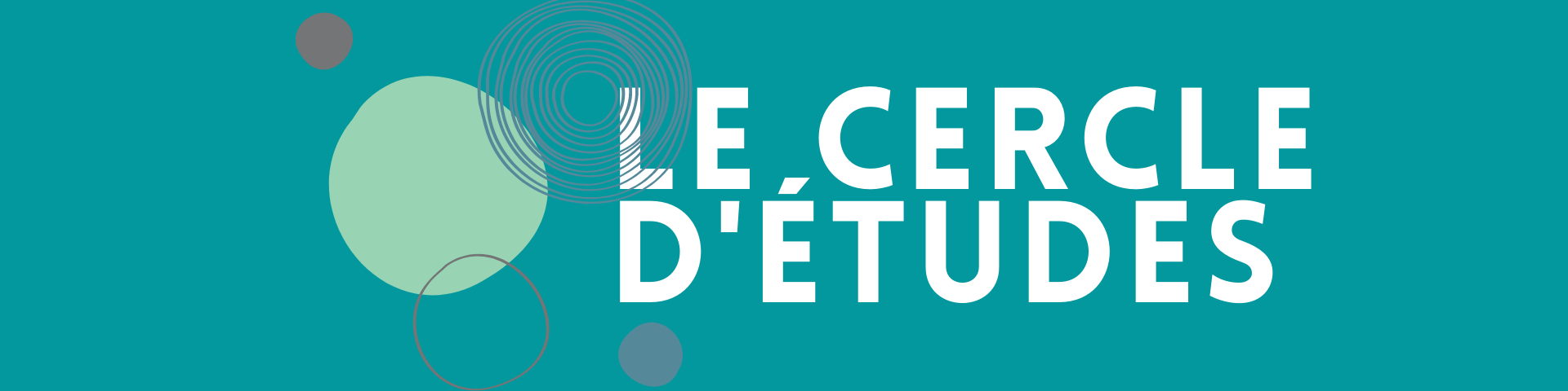 Bandeau cercle d'etudes