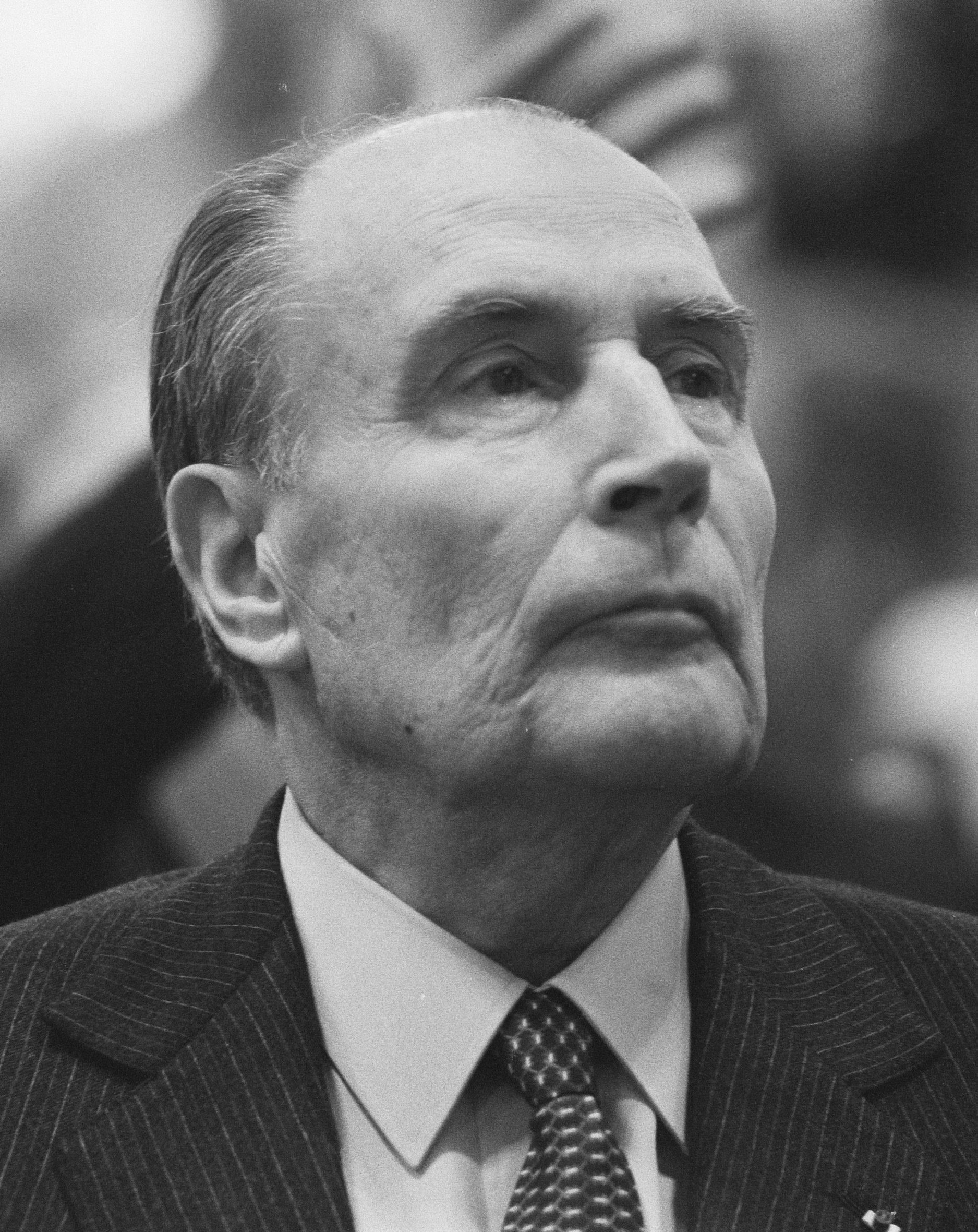 portrait de François Mitterrand