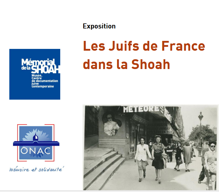 Exposition les Juifs de France dans la Shoah