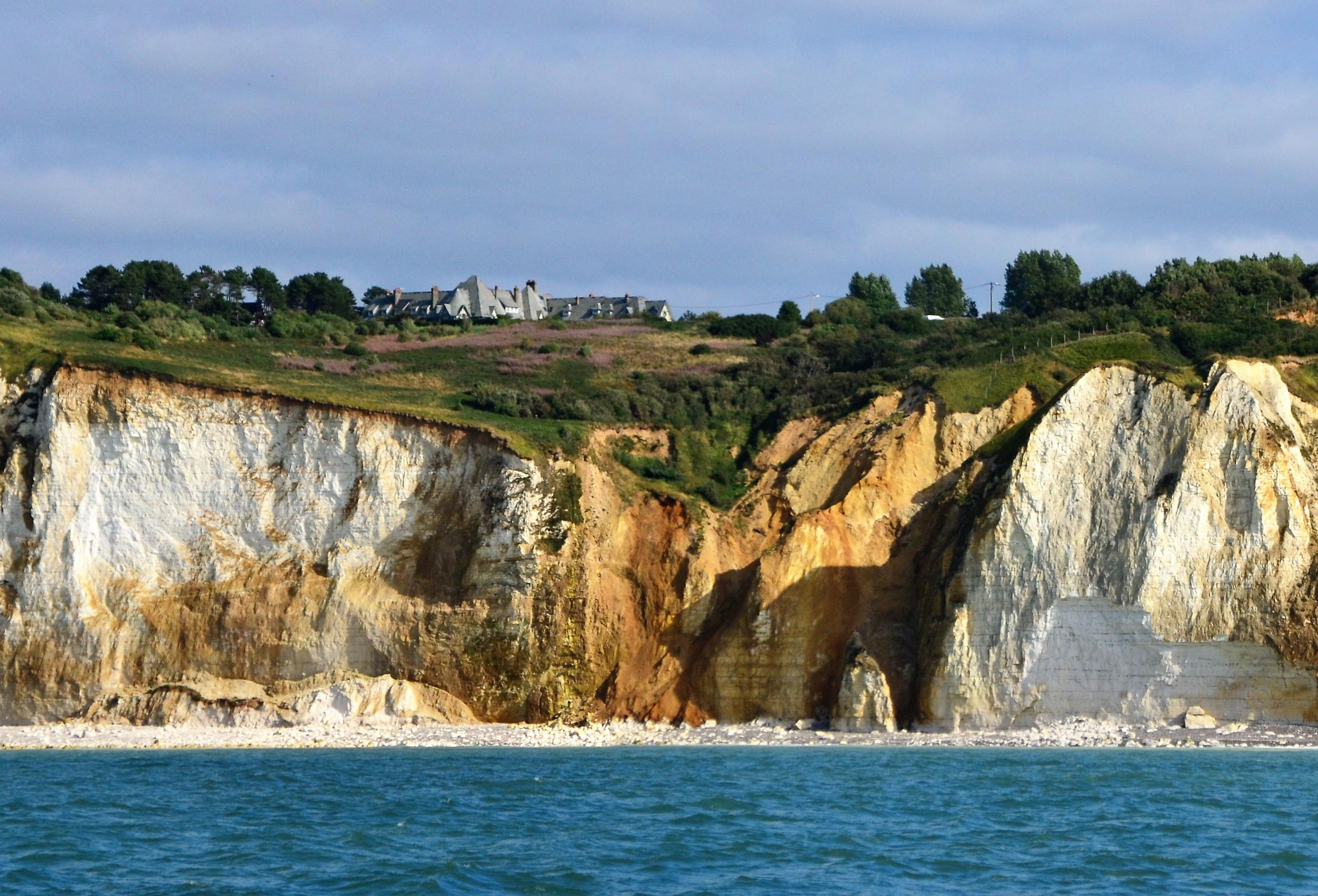 falaise à proximité de Dieppe