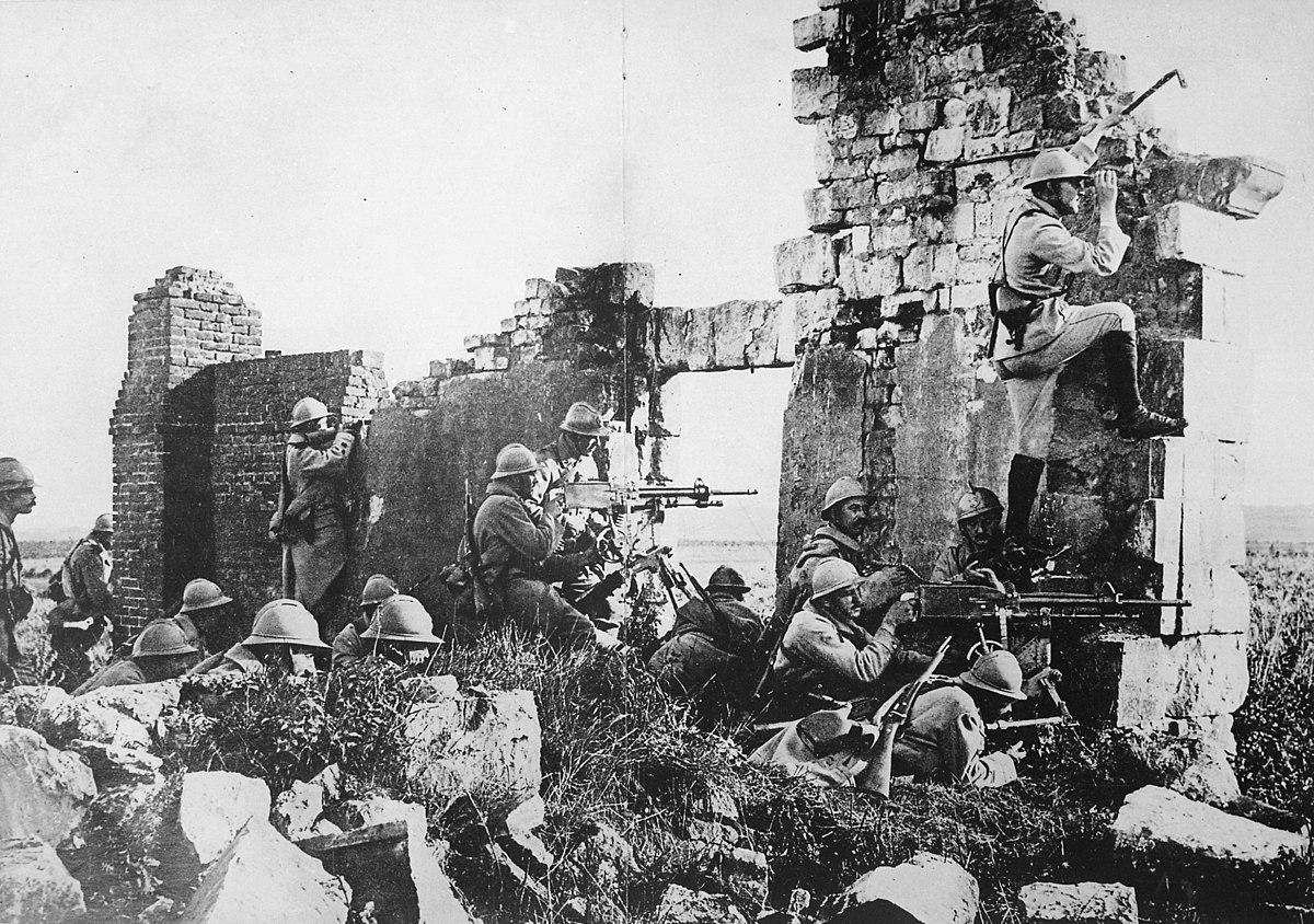 scène de la Première Guerre mondiale