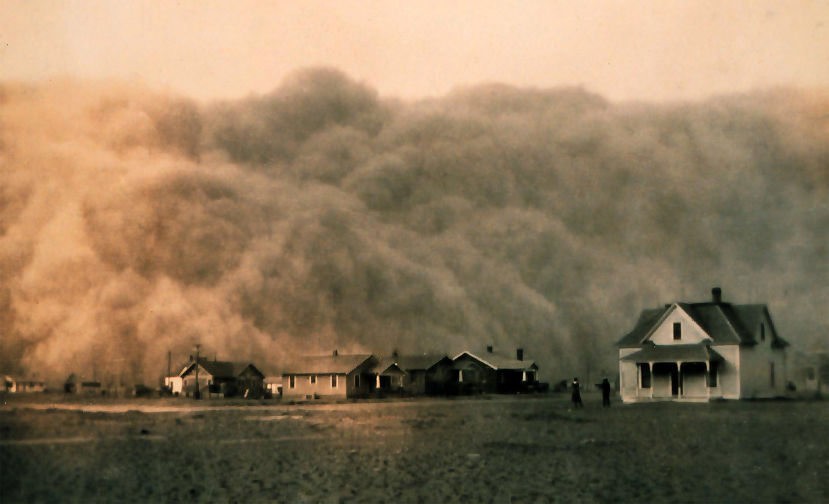 Tempête de sable au Texas