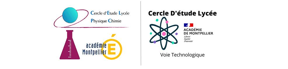 Logo CEL (Cercle d’étude Lycée) Physique-Chimie Général et Technologique