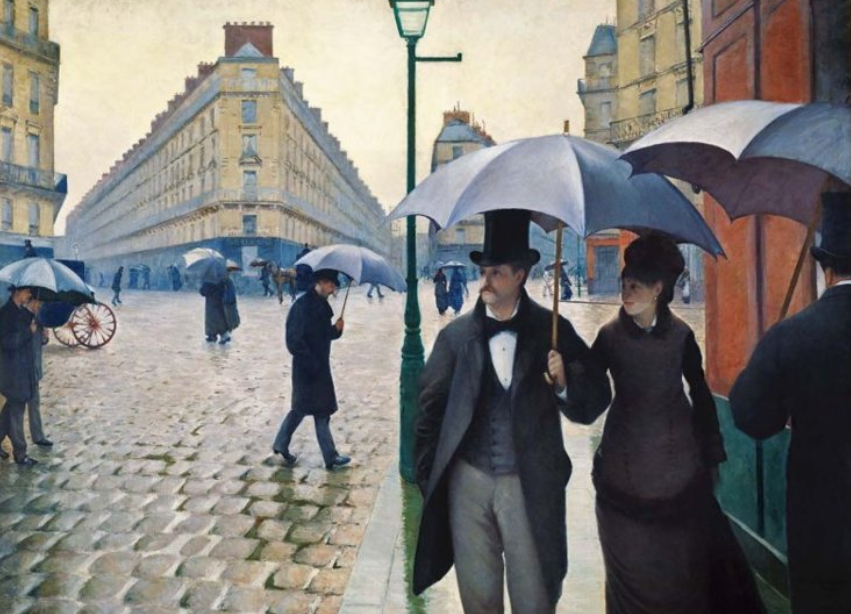 Rue de Paris, Temps de Pluie – Gustave Caillebotte – 1877