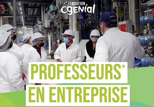 Professeurs en entreprise 2025