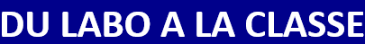 logo du labo à la classe