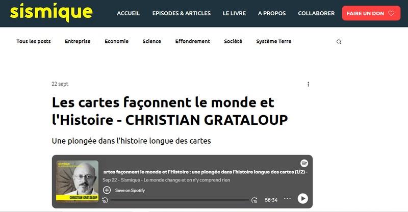 Histoire des cartes