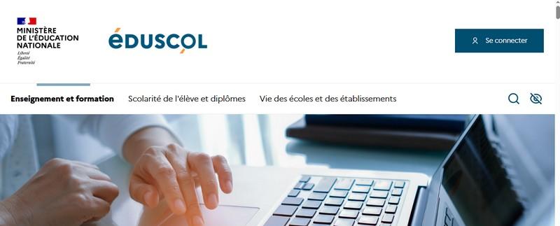 Page Eduscol