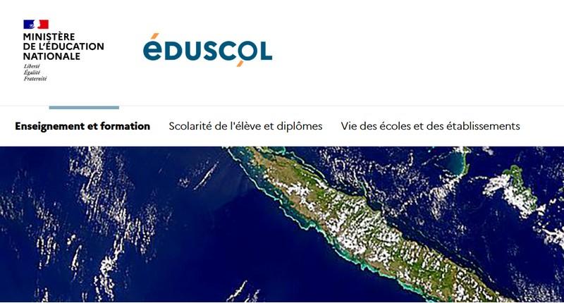 Image Eduscol Outre mer de la ressource à publier