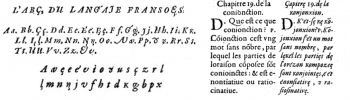 Du texte écrit dans diverses orthographes du XVIe siècle