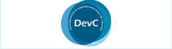 Bandeau bleu Logo DevC
