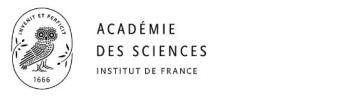 Logo Académie des sciences (une chouette)