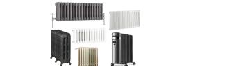 Différentes types de radiateurs