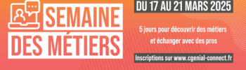 semaine des métiers mars 2025