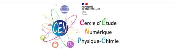 Logo CEN-PC : Cercle d’Étude Numérique Physique-Chimie de l’académie de Montpellier