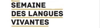 Logo de la semaine des langues